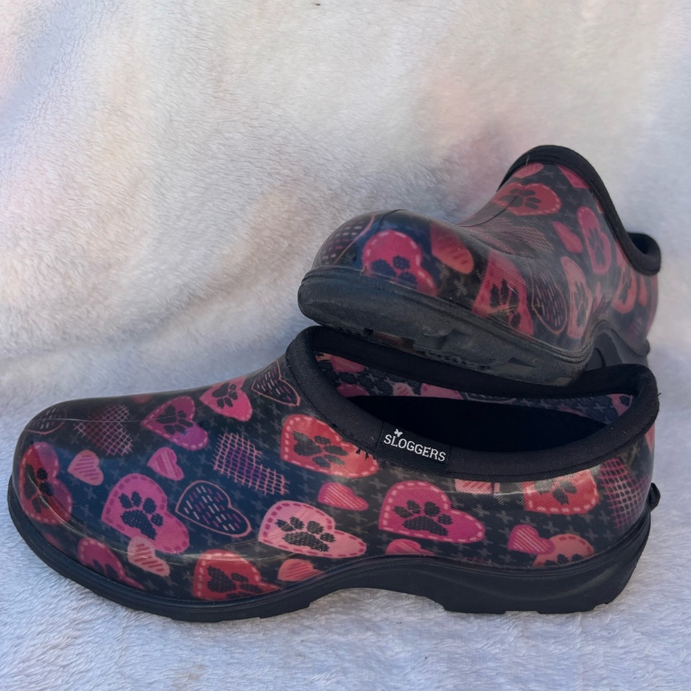 Sloggers Heart and Paw Print Shoes